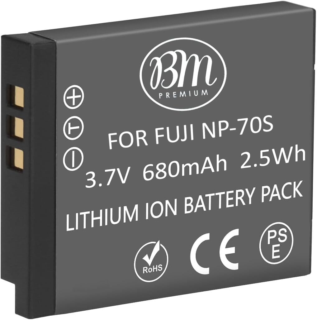 Amazon.com: BM Premium NP-70S Battery for Fujifilm Fuji InstaX